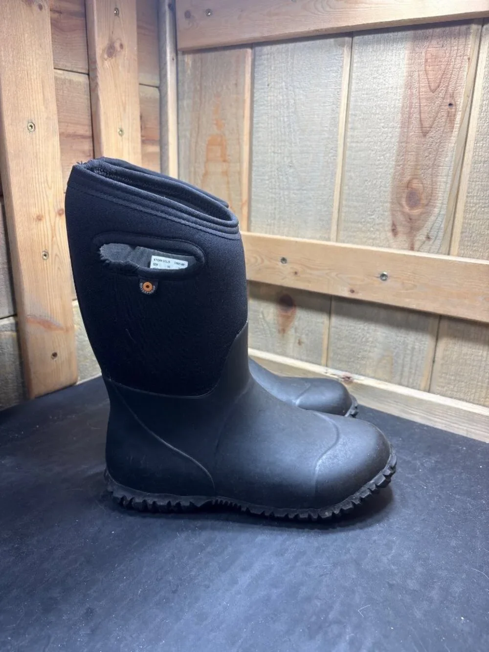 Bogs York Solid 72601-001 Youth 4 US 37 EU Boys Waterproof Winter Rain Boots